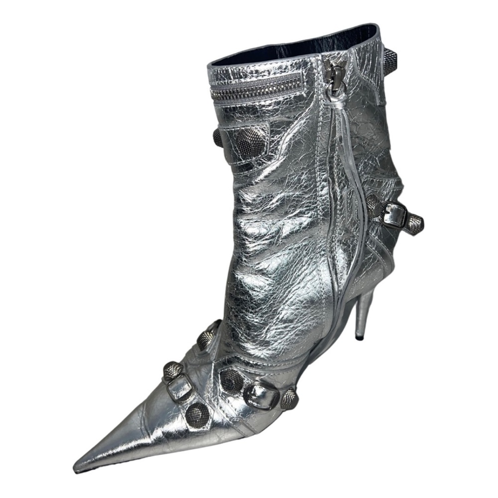 Worn Once, box w/ dustbags, Balenciaga Le Cagole High Heel Booties, SIZE IT 41